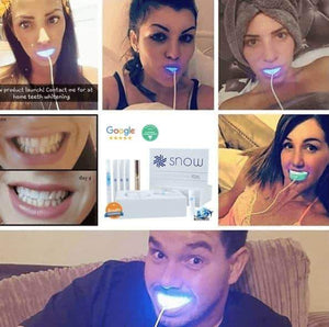 SISTEMA EM CASA SNOW TEETH WHITENING™ [‘KIT’ COMPLETO]