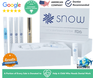 SNOW TEETH WHITENING™ SYSTÈME À DOMICILE [KIT TOUT-EN-UN]